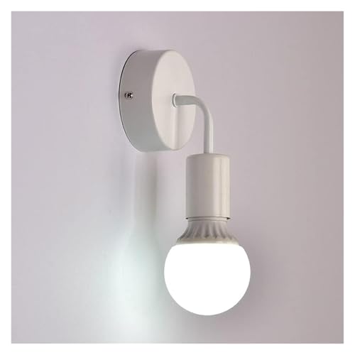 Apliques de pared minimalistas E27 de metal negro para iluminar pasillos y salones modernos
