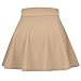 Girls High Waisted A-Line Mini Skirt - Preppy Style Summer Uniform School Cute Tennis Skirts for 4-15 Years