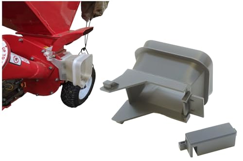 3DEXL Big Bag Wood Chipper Shredder Mulcher Chute Upgrade Adapter for Harbor Freight Predator