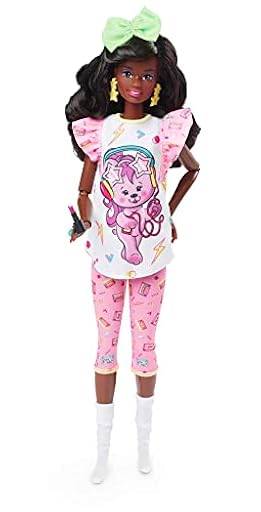 Barbie Signature Rewind Fiesta de pijamas Muñeca afroamericana con ropa retro y accesorios, juguete de colección, regalo +16 años (Mattel HJX19) | Ya disponible en tu tienda friki favorita! En mundofriki.es! Barbie Signature Rewind Fiesta de pijamas Muñeca afroamericana con ropa retro y accesorios, juguete de colección, regalo +16 años (Mattel HJX19) | Ya disponible en tu tienda friki favorita! En mundofriki.es!