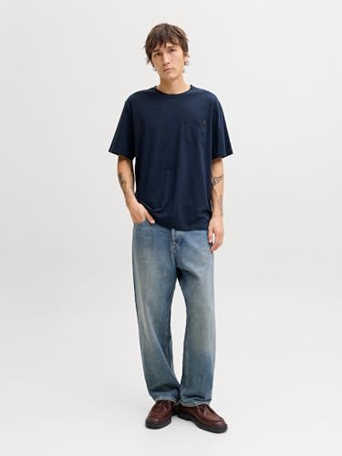 JACK & JONES Jjedover Slub Tee Ss Noos – Ansicht 5
