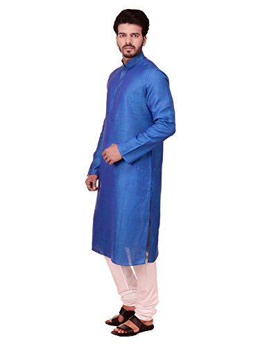 Image of Manyavar Men's Regular Fit Kurta & Churidar Set (SDES306)