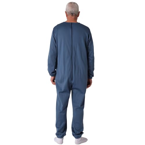 Pyjama sanitaire anti-acarien vêtement Alzheimer indéchirable taille XL - 5