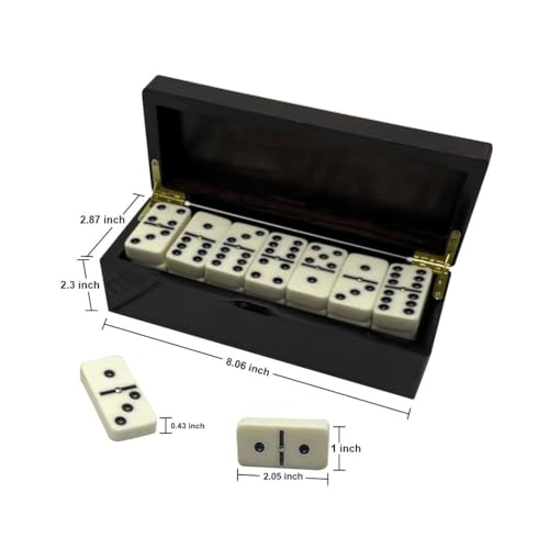 Juego de Domino Doble Seis con Caja de Madera Premium miniatura 6