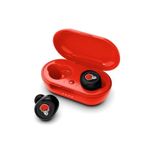 SOAR NFL True Wireless Earbuds, Cleveland Browns