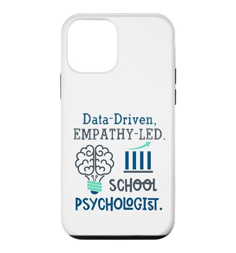 Data-Driven Empathy-Led School Psychologist Brain Graphic �X�}�z�P�[�X iPhone 12 mini �p