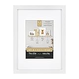 Photo Gallery mcs gallery cornice in legno per tela, tavole d arte, foto e altro ancora, bianco, 9x12 con tappetino 6x8 Photo Gallery mcs gallery cornice in legno per tela, tavole d arte, foto e altro ancora, bianco, 9x12 con tappetino 6x8