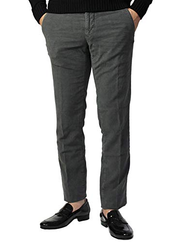 インコテックス スラックス INCOTEX SLACKS 100型 (旧603型) ストレッチ パンツ コットン モールスキン スリム フィット 35,グレー