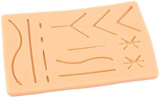 Simulador De Pele Para Treinamento De Sutura 145x95x5mm