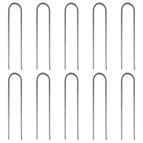 Rain Bird GS50/10PS Drip Irrigation 6" Galvanized Wire Stake for 1/2" Tubing, 10-Pack