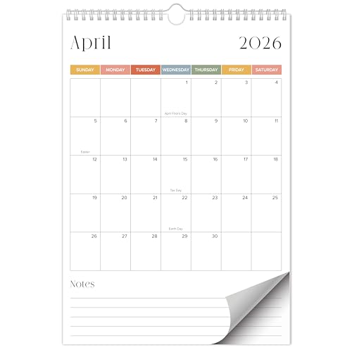 Beautiful 2026 Wall Calendar - Runs from January 2026 until July 2027 - Large 15' x 10' Office Wall...