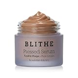 BLITHE Pressed Serum Tundra Chaga | Korean Moisturizer | Anti Aging & Skin Tightening Cream for Face | Night Cream For Woman Anti Aging, 0.91 fl oz