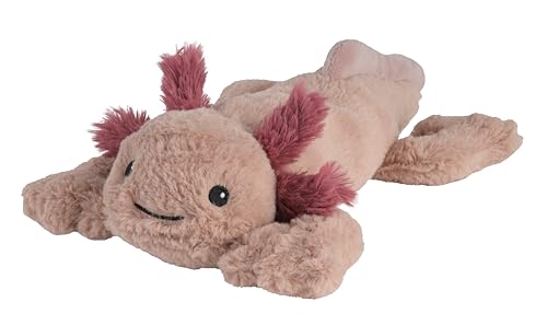 Warmies Wärmekissen/Stofftier Minis Axolotl herausnehmbare Hirse Lavendelfüllung 20cm 280g (exklusives Warmies-Design für Greenlife Value)