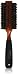 Elegant Brushes Round Boar Wooden Brush, Brown, 2.5 Inch