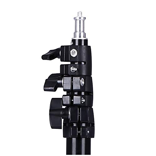 Image of Max Extension 190cm Light Weight Portable Light Standing Tripod 1 /4 Screw for Ring led lamp Studio LED Continue Lighting