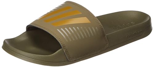 Image of Adidas Men Contaro M Synthetic Swim Slide CBLACK /ACTGOL | HPU72