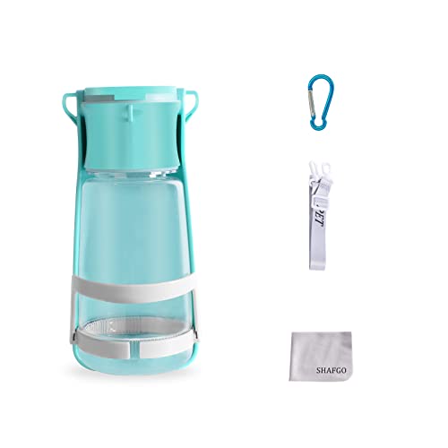 Portable Dog Water Bottle SHAFGO 19 OZ with Bottle Stand Holder Travel Water Dispenser No Spill for Walking Portable Dog Water Bottle SHAFGO 19 OZ with Bottle Stand Holder Travel Water Dispenser No Spill for Walking