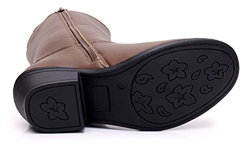 Blikcon Unisex Kids Boys Girls Cowboy Boots Classic Western Boots4