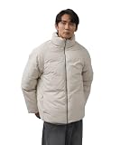 [アーバンコレクション] 中綿ジャケット メンズ アウター 防寒 撥水 ブルゾン スタンドカラー ジャケット アイボリー:M