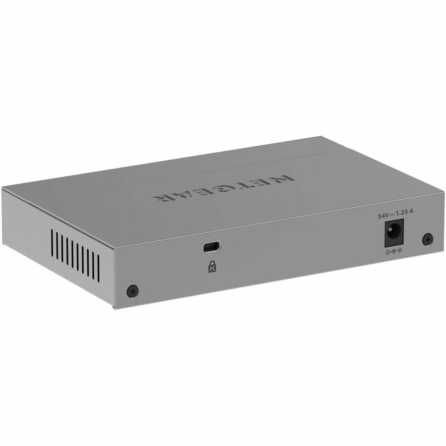 Image of NETGEAR 5-Port Gigabit Ethernet PoE+ Easy Smart Managed Switch - with 4 x PoE+ @ 63W, Fanless, Desktop or Wall Mount (GS105EP)
