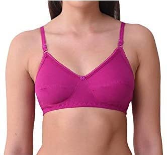 Image of STXXOR F-6 Regular Women' Cotton Export None Wired Bra Combo Pack of 6 for Everyday uses Bra (Multicoloured)