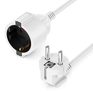 deleyCON 10m Verlängerungskabel MK3681 Weiß