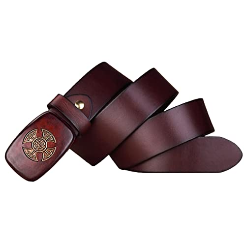 Ceinture cuir décontractée fini les ceintures fragiles style classique