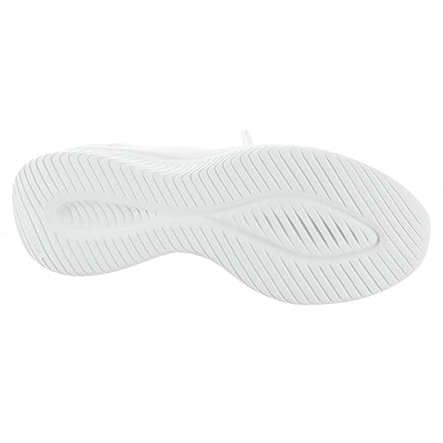 Skechers Martha Stewart x Slip-ins: Ultra Flex 3 Knit Slip-On Sneakers for Women, White, 8