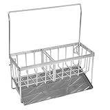 Cabilock Haushaltsschwammhalter Edelstahl Schwammhalter Küchenspüle Abtropfgestell Mit...