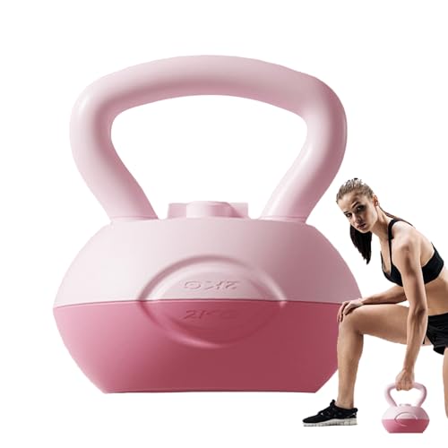 Fitness Kettle Bell - Pesa rusa de fuerza de agarre, pesas rusas para entrenamiento de pesas con mancuernas, gimnasio, fitness, equipo de entrenamiento de cuerpo completo