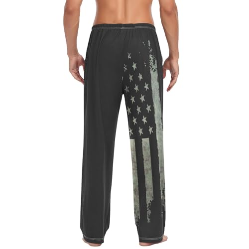 Mens Pajama Pants Pj Bottoms Lightweight Soft Lounge Pant with Pockets Drawstring4