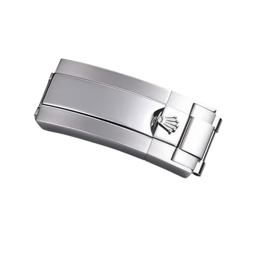 ROUREOX Chiusura di Ricambio per Orologio 316L Acciaio Inossidabile Cinturino