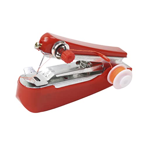 DOITOOL Máquina De Coser Portátil Multifunción Roja Para Uso Doméstico y Viajes, Minikit De Costura Inalámbrico Compacto, Ligera y Manual Para Reparaciones Rápidas De Ropa Exteriores DOITOOL Máquina De Coser Portátil Multifunción Roja Para Uso Doméstico y Viajes, Minikit De Costura Inalámbrico Compacto, Ligera y Manual Para Reparaciones Rápidas De Ropa Exteriores