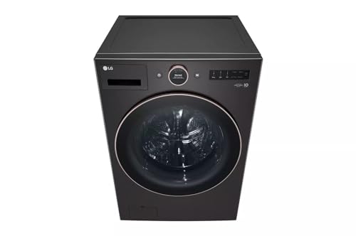 LG 27" 5.8 cu. ft. Mega Capacity Smart Front Load Washer (WM6500HBA) - with TurboWash, Black Steel - Image 5