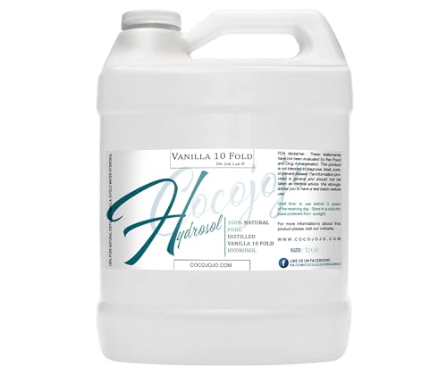 Dr Joe Lab Vanilla 10 Fold Hydrosol Spray Toner Floral Water Cleansing Hydrating Face Mist, and Natural for All Skin Types COCOJOJO - 32 oz