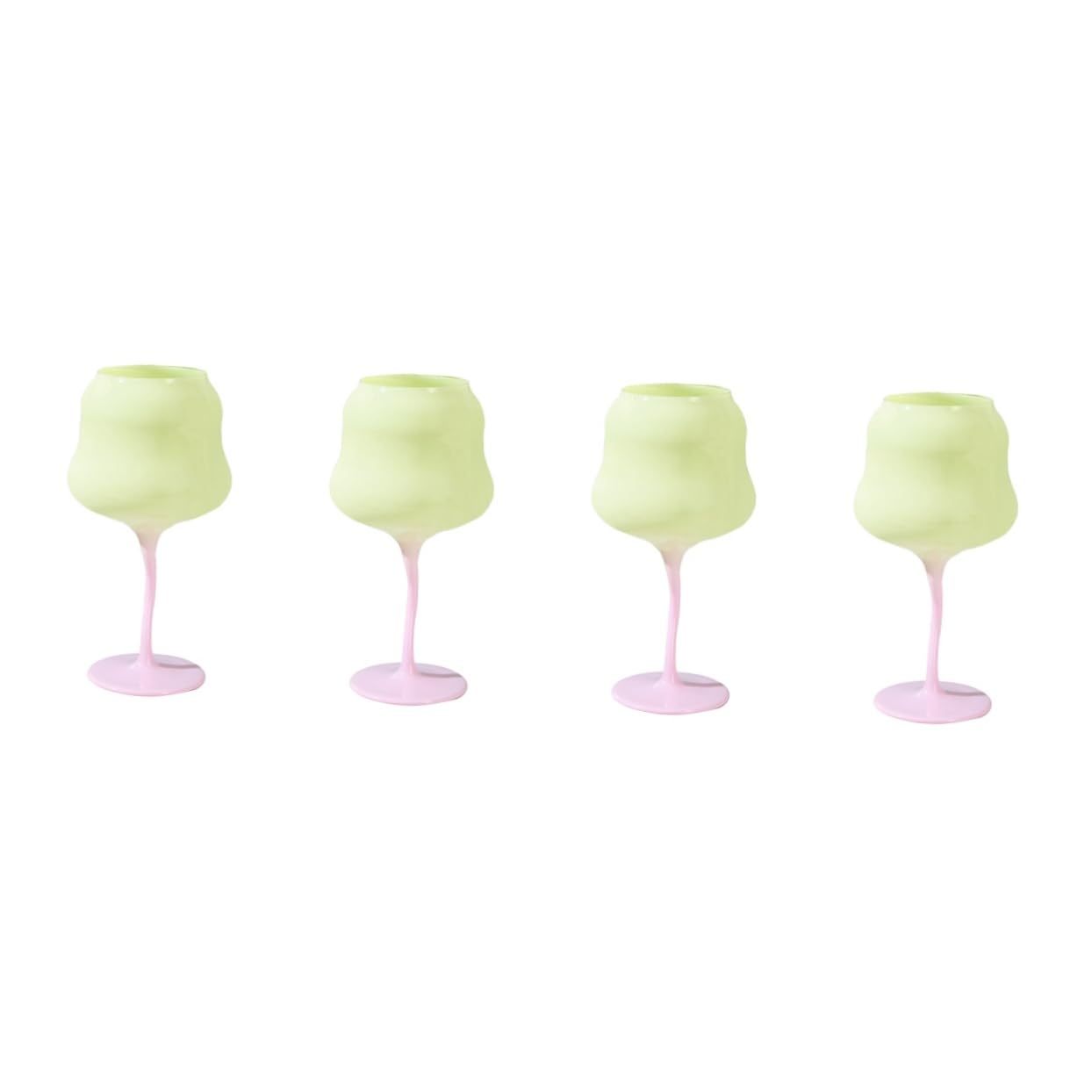 IMIKEYA 4 Piezas De Copa De Vino Copa De Bebidas Vaso De Martini Copas De Bar Decoración Colorida Copas De Bebidas Copas De Vino Reutilizables Copas De Vino Delicadas Copa De Bar