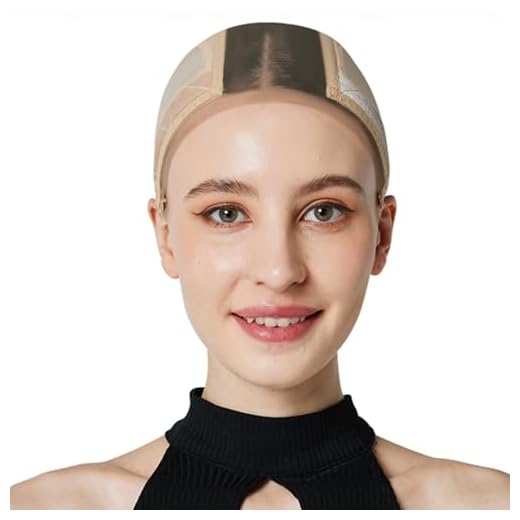 Xiushumyi Lace Wig Cap for Women,Adjustable Wig Grip Cap with Velvet Band for Keeping Wigs In Place,Non Slip Caps Make Your Wigs Be Glueless(Nude)
