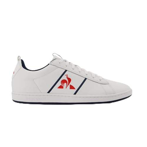 Le Coq Sportif Shoes COURTCLASSIC Tricolore Optical White/Dre Optical White/Dress Blue 42 Hombre