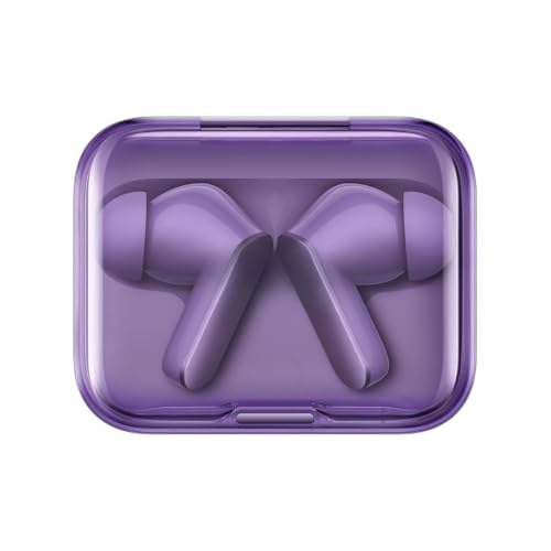 Image of for Buds Air 7 Compatible with Realme 12.4mm Dynamic Bass Drivers,52Hrs Playtime, 52dB Hybrid ANC, 45ms Low Latency, 360 Spatial Audio, Hi-Res LHDC, IP55 Dust & Water Resistant, BT v5.4-Purple