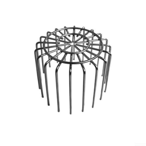 Minhe Protector de hojas de canalón de acero inoxidable para drenaje de techo de invernadero para permitir una canalización constante del agua y minimizar el esfuerzo de mantenimiento (color natural)