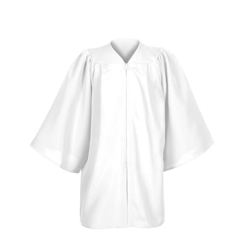 Image of Matte Kindergarten Preschool Graduation Gown and Cap Set with Year Tassel for Kids