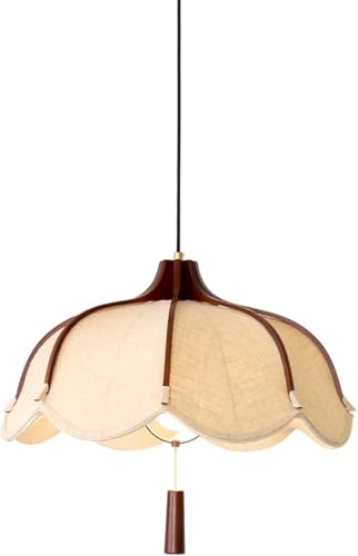 Lampe suspendue pour îlot de cuisine et table à manger en lin