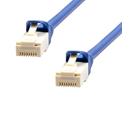 EXHEART LANケーブル 0.5m ブルー CAT6準拠 爪が折れない RJ45 1Gbps 250MHz EAT6H-05BL