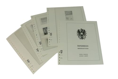 Lindner Carnets Autriche 2011-2022 : Feuilles pré-imprimées pour philatélie