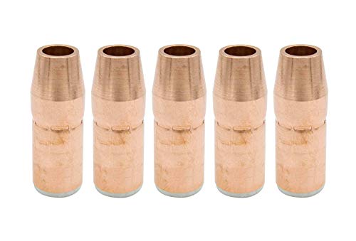 Nozzle For N-M1200C 1/2\" Flush AccuLock MDX Fits Miller MDX-250 Mig Gun (5-PK)