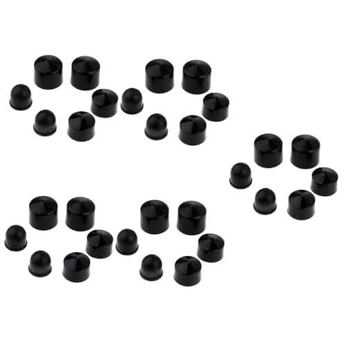 VANZACK 5sets Skateboard Pivot Cups Replacement Bushings Shock Absorption Tools for Smooth Riding Compatible Skateboard Trucks Easy Installation Balance