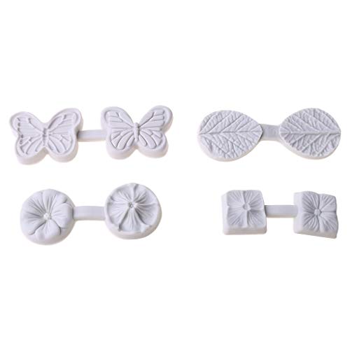 Moldes de silicona para fondant exquisitas flores hechas a mano resina de vela herramientas de decoración para tartas artesanales para cocina duradera