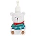 UPKOCH - Dispenser per sapone vuoto per bambini, a forma di orsetto, ricaricabile, per gel doccia, bagno, cucina, da viaggio o come decorazione da tavolo