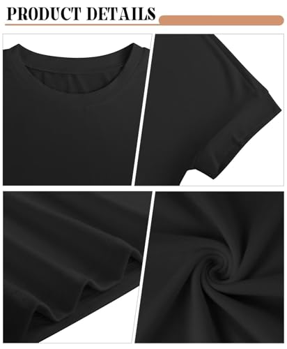 Bliwov Womens Summer Basic Casual T Shirts Going Out Trendy Tops Business Outfits Beach Vacation Clothes Fashion Tees - Image 5
