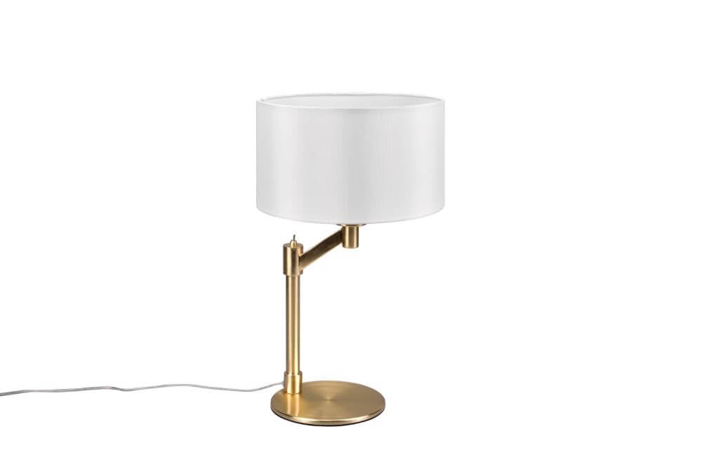 Trio Moderna lampada crepuscolare Cassio con paralume bianco - 514400108
